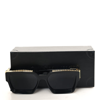 Louis Vuitton Acetate 1.1 Millionaires Sunglasses Z1165W Black 7 of 7