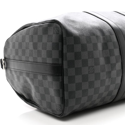 Louis Vuitton Damier Graphite Keepall Bandouliere 45 9 of 11