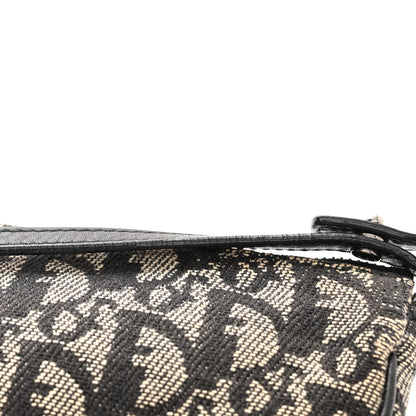 Christian Dior Monogram Mini Saddle Pochette Black 12 of 13