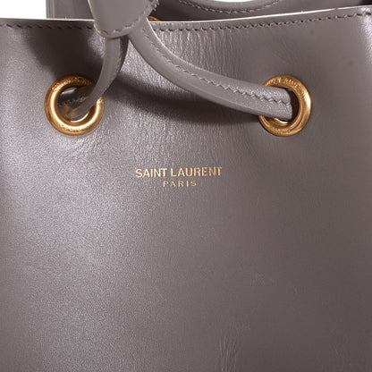 Saint Laurent Calfskin Medium Emmanuelle Bucket Bag Fog 7 of 8