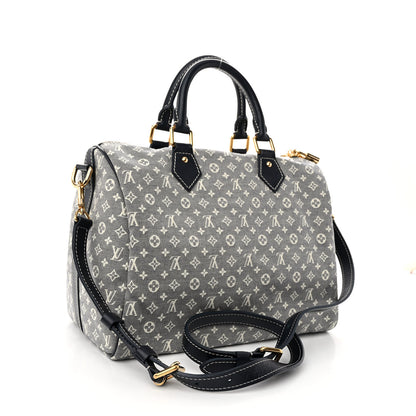 Louis Vuitton Monogram Idylle Speedy Bandouliere 30 Encre 3 of 9