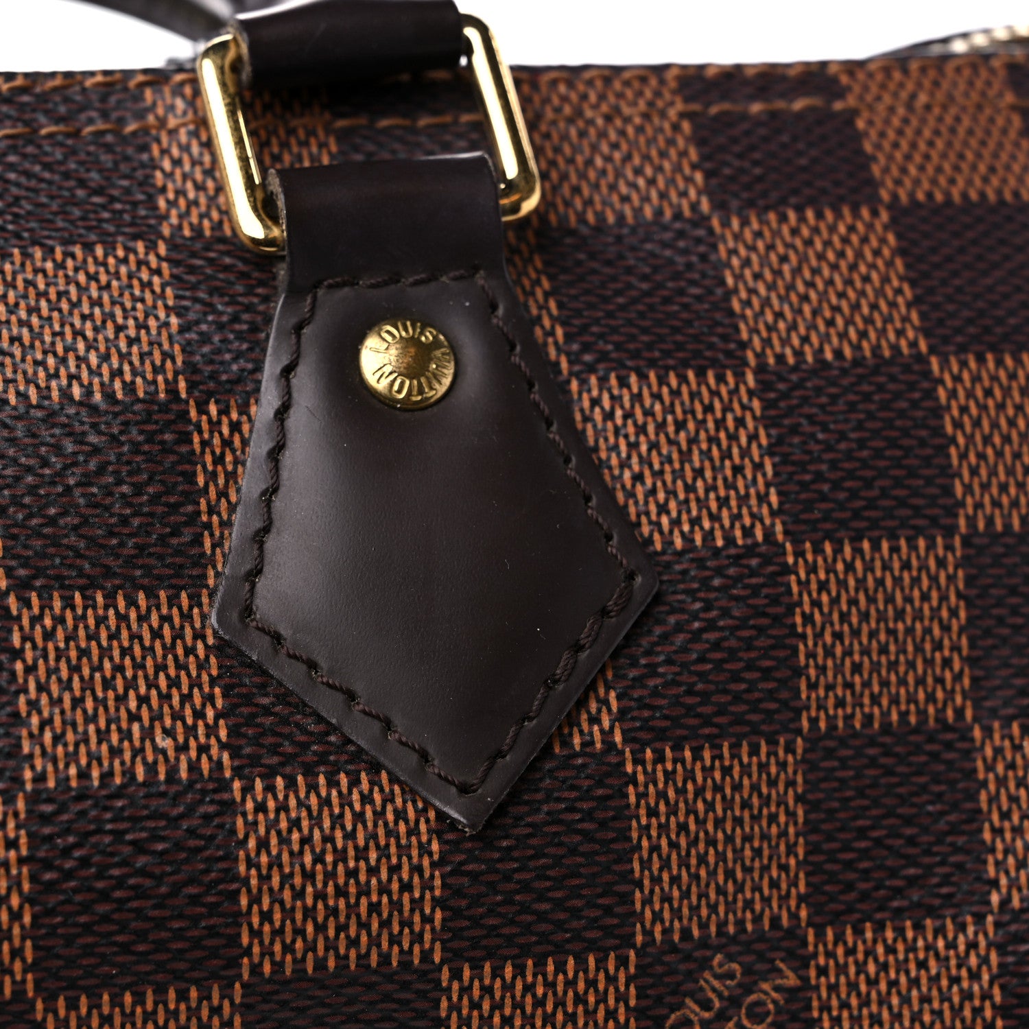 Louis Vuitton Damier Ebene Speedy Bandouliere 30 13 of 14