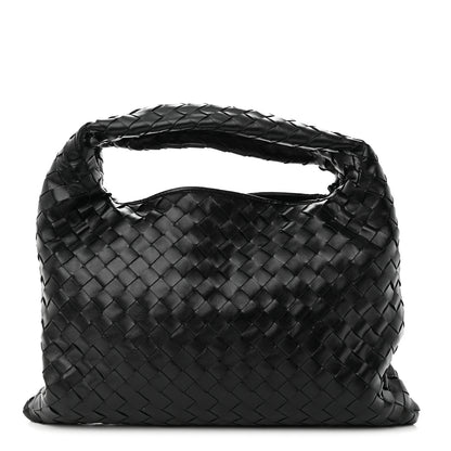 Bottega Veneta Calfskin Intrecciato Small Hop Black 1 of 10