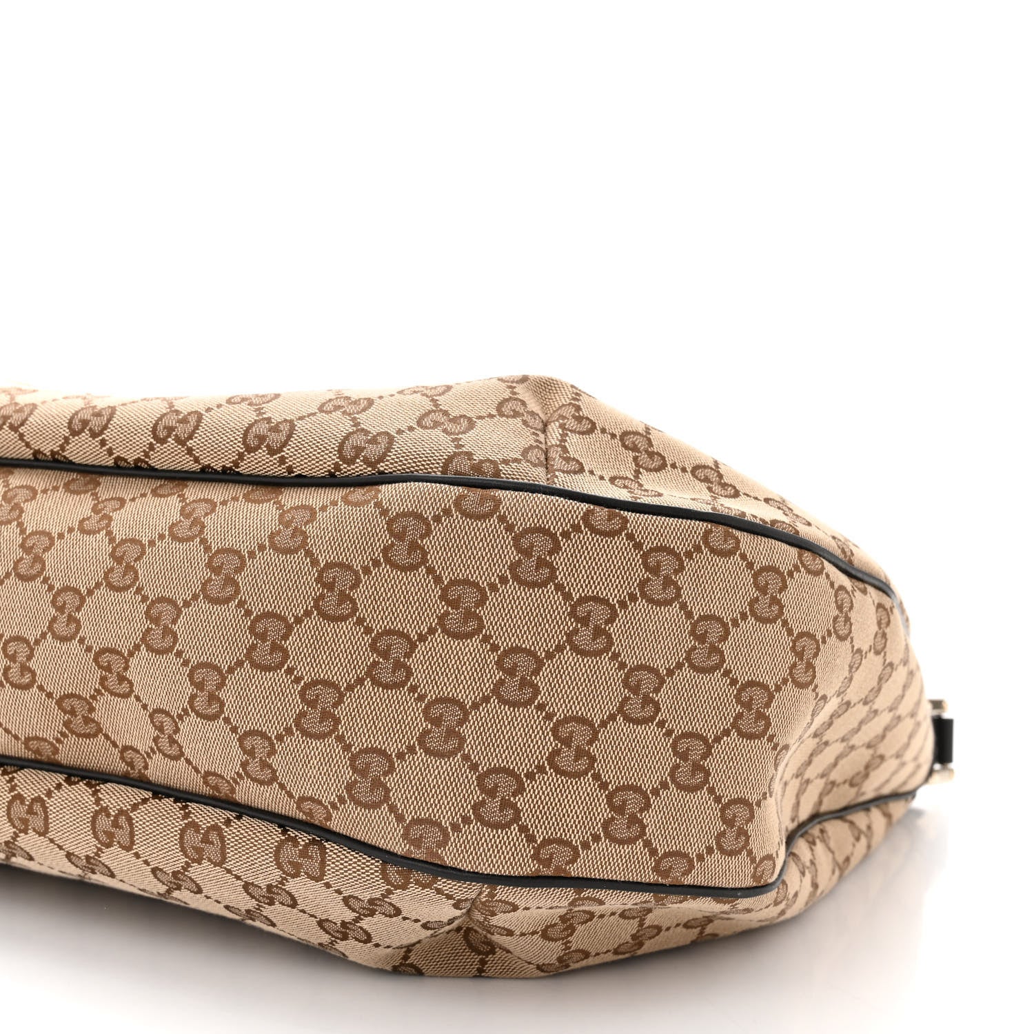 Gucci Monogram Large New Ladies Web Hobo Dark Brown 10 of 10
