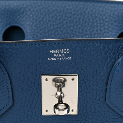 Hermes Togo Birkin 30 Bleu Agate 6 of 9