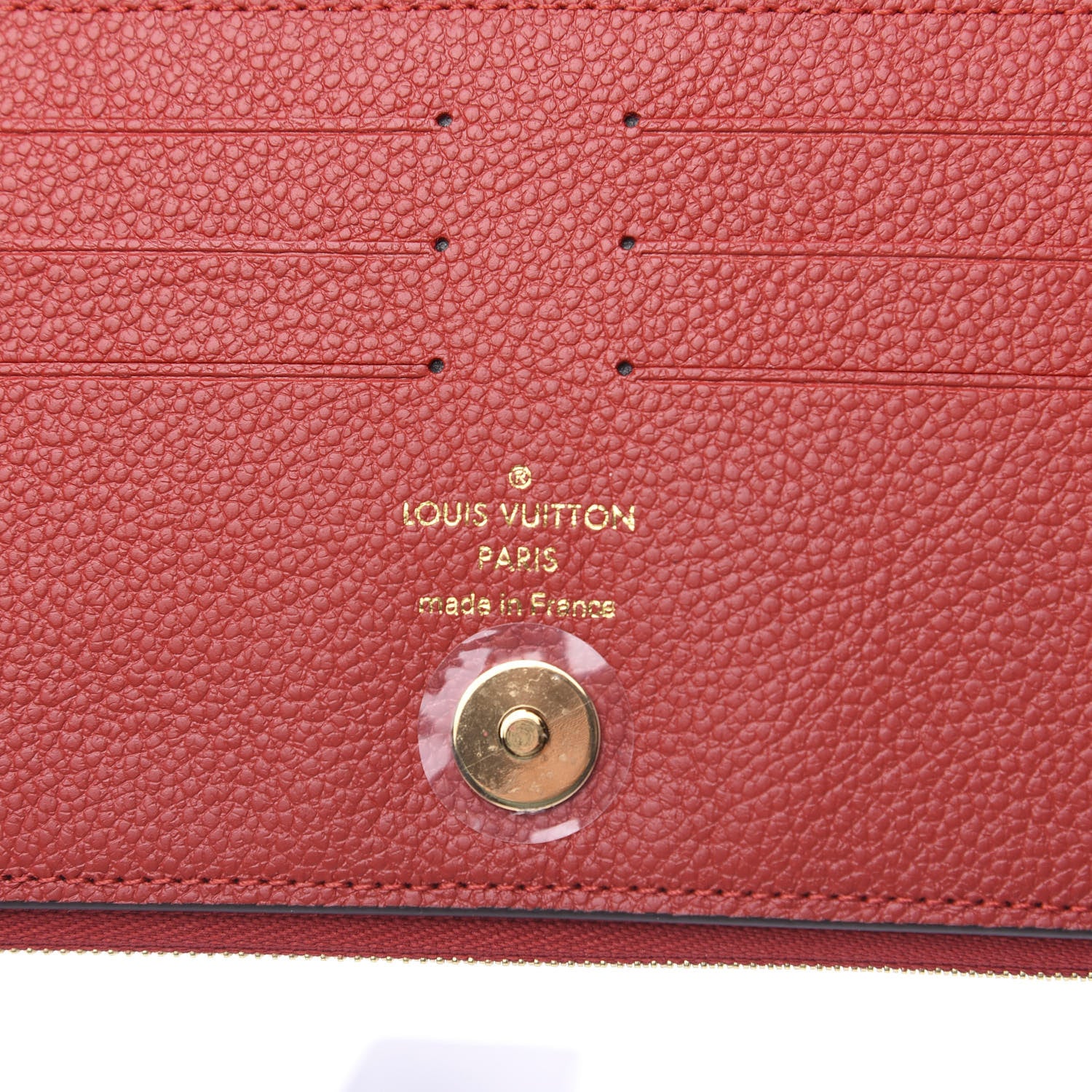 Louis Vuitton Empreinte Adele Wallet Cherry 5 of 5