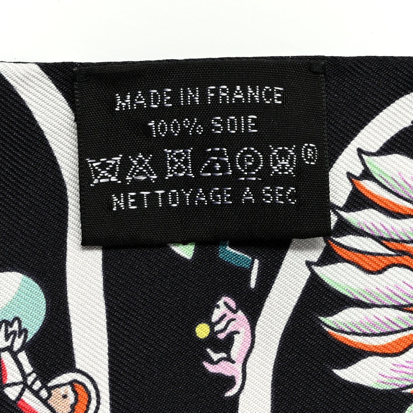 Silk Exposition Universelle Twilly Black Vert Rose