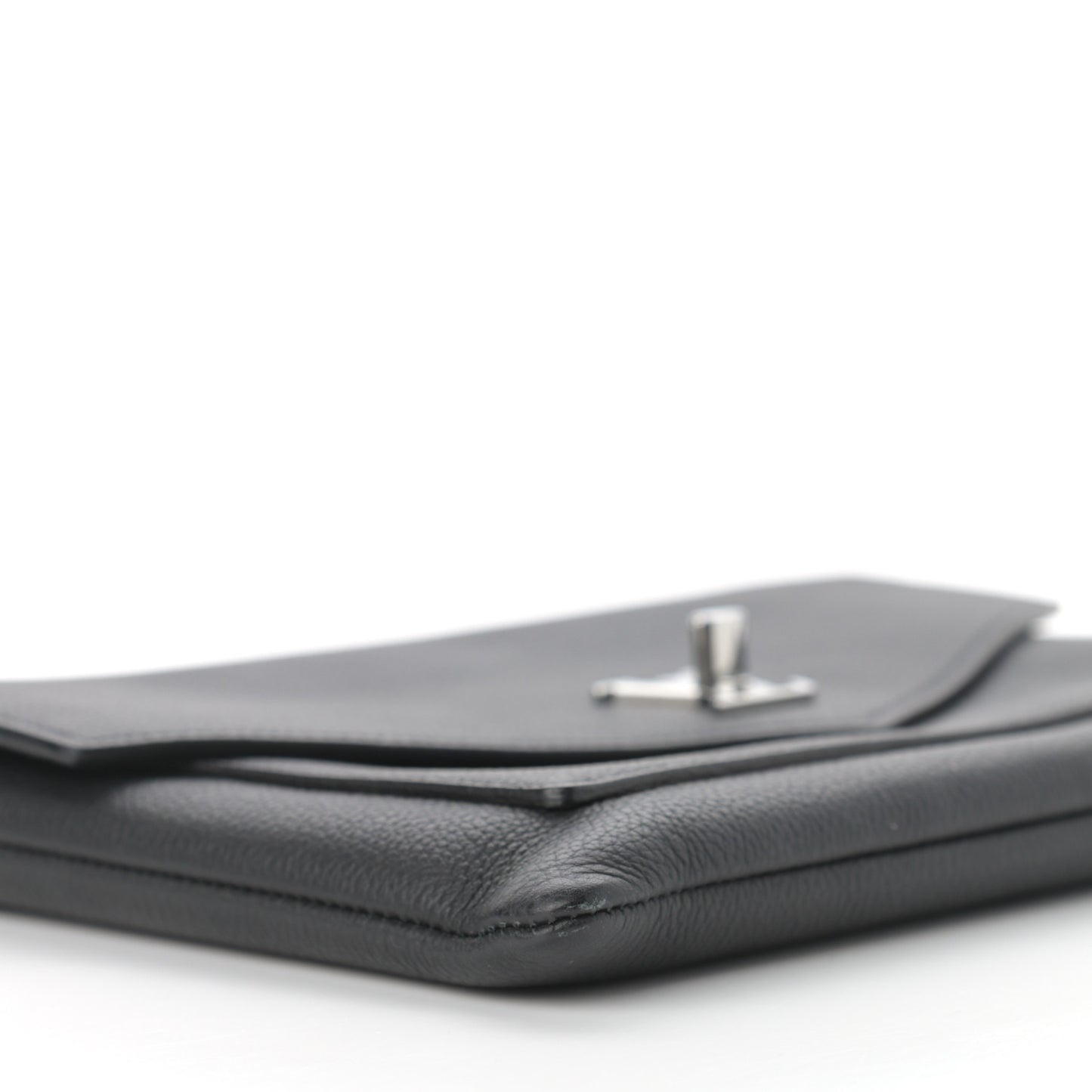 Soft Calfskin My Lockme Pochette Black