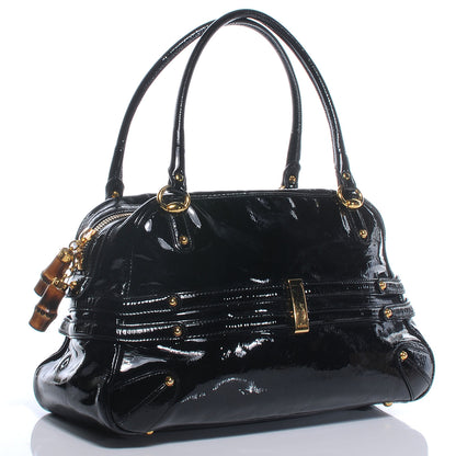Gucci Patent Leather Wave Boston 3 of 7