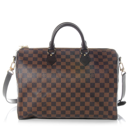 Louis Vuitton Damier Ebene Speedy Bandouliere 35 1 of 8