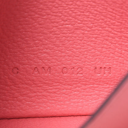Hermes Epsom Evercolor Les Petits Chevaux Card Holder Ambre Brique Rouge H Rose Ete 6 of 7