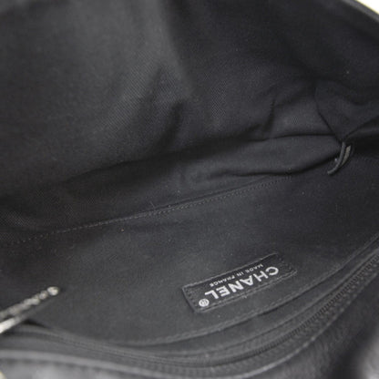 Chanel Leather Stitched Small Cells Flap Black 6 of 9