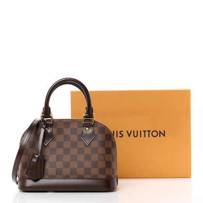 Louis Vuitton Damier Ebene Alma BB 14 of 14