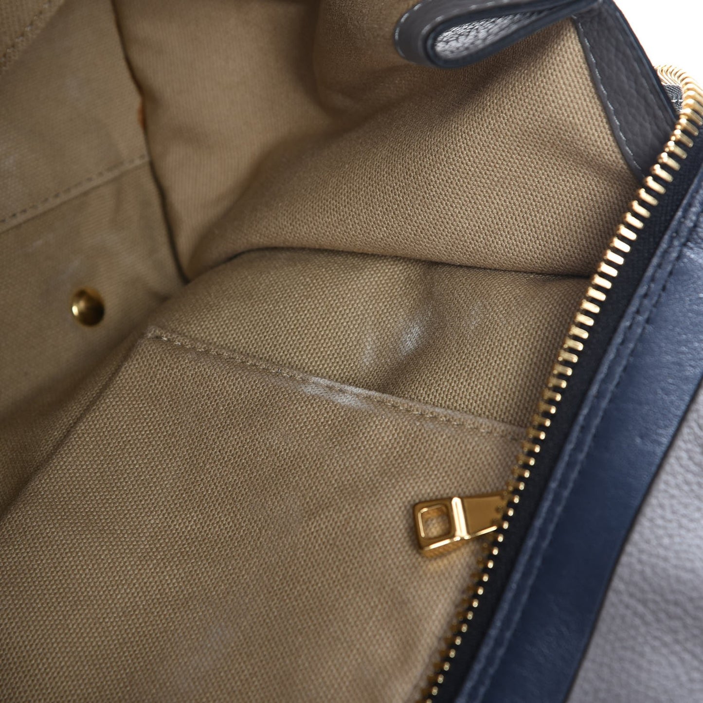 Smooth Calfskin Dree Shoulder Bag Dark Cashmere Grey