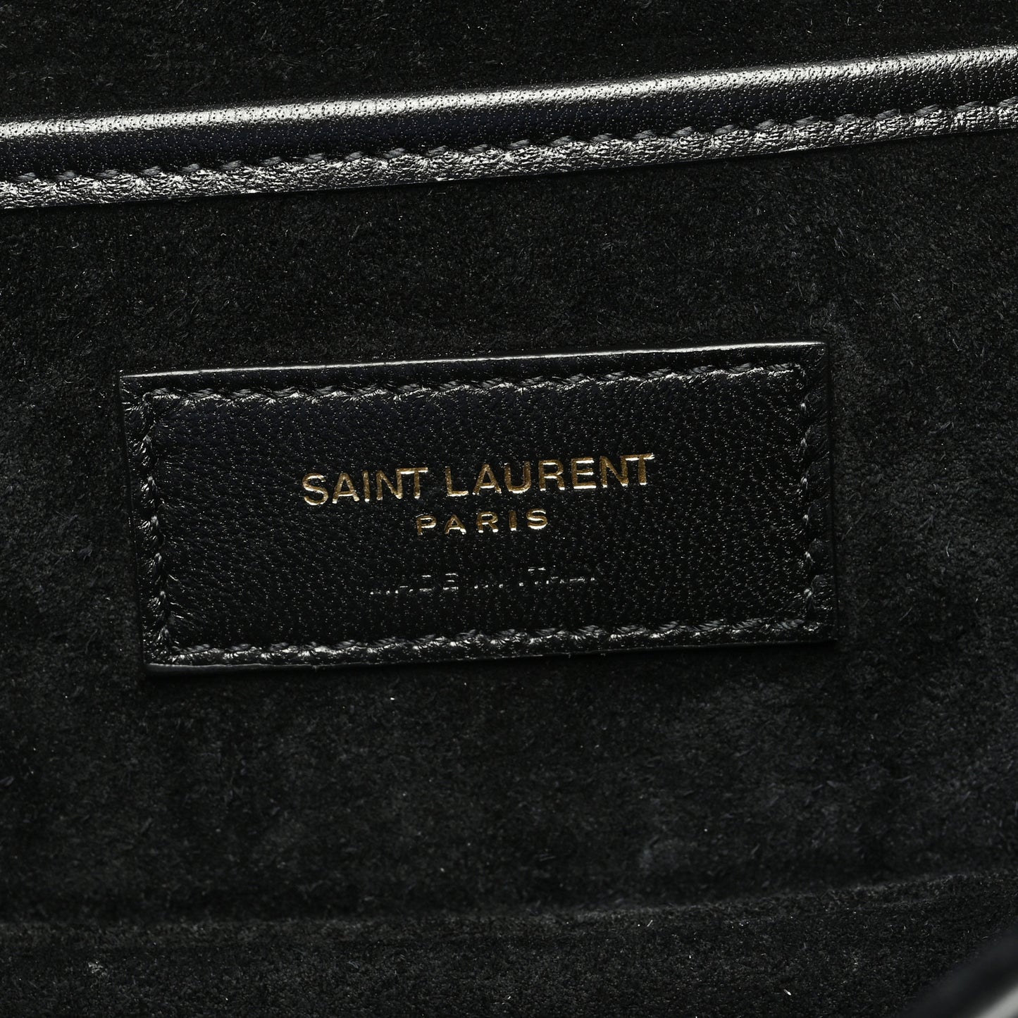 Smooth Calfskin Small Charlie Shoulder Bag Black