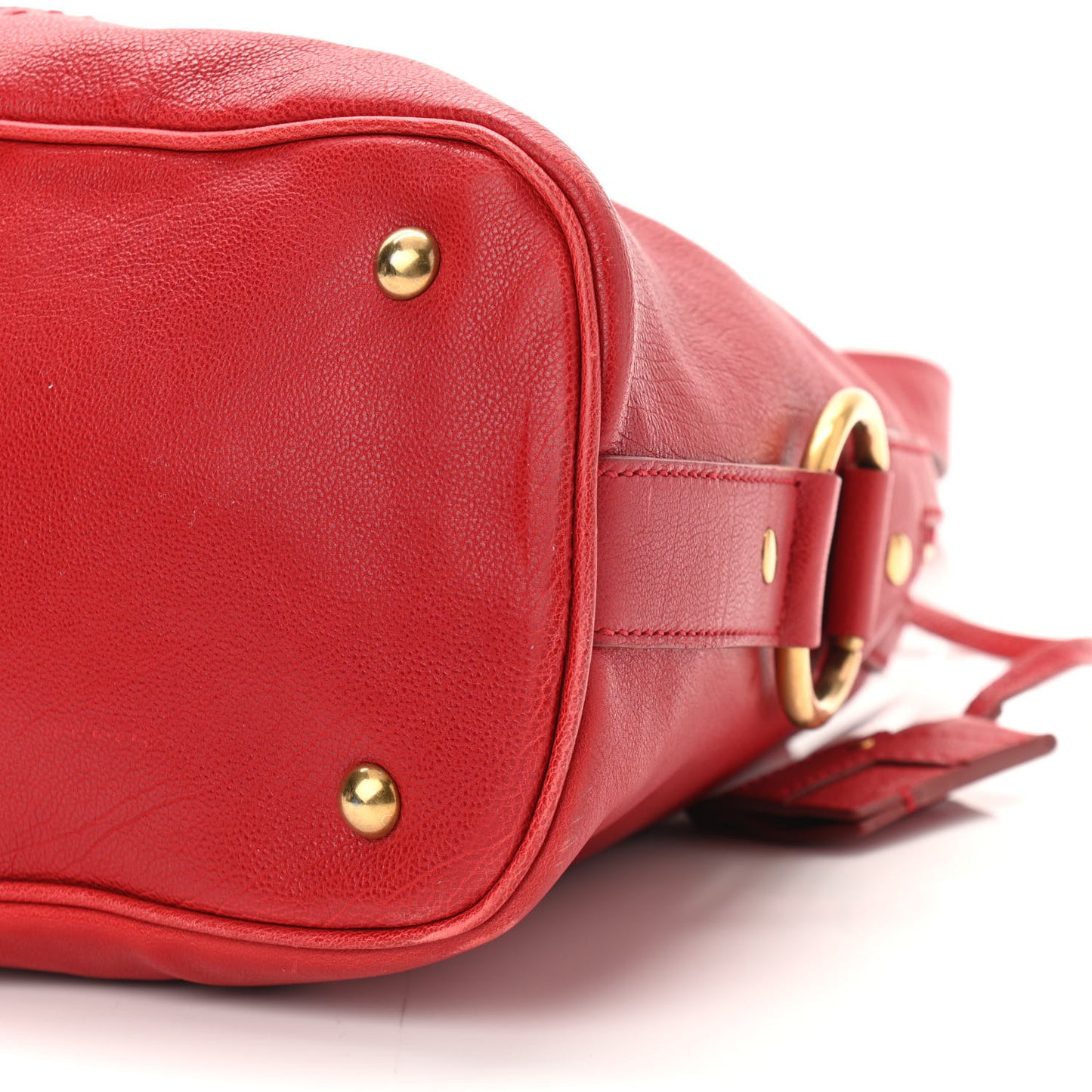 Calfskin Large Muse Red