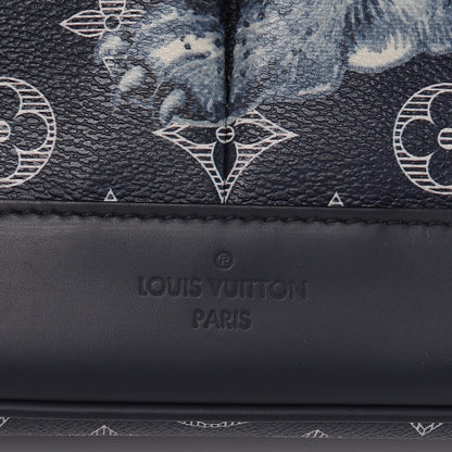 Louis Vuitton Savane Monogram Chapman Messenger PM Encre 7 of 10