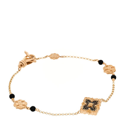 Buccellati 18K Yellow Gold Onyx Opera Tulle Bracelet 1 of 8