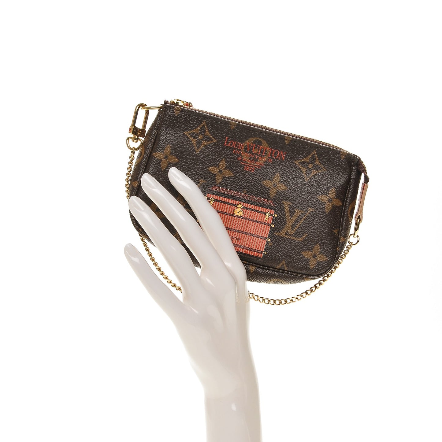 Monogram Trunks and Locks Mini Pochette Accessories