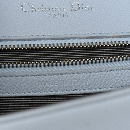 Christian Dior Grained Calfskin Medium Diorama Flap Bag Light blue 6 of 12