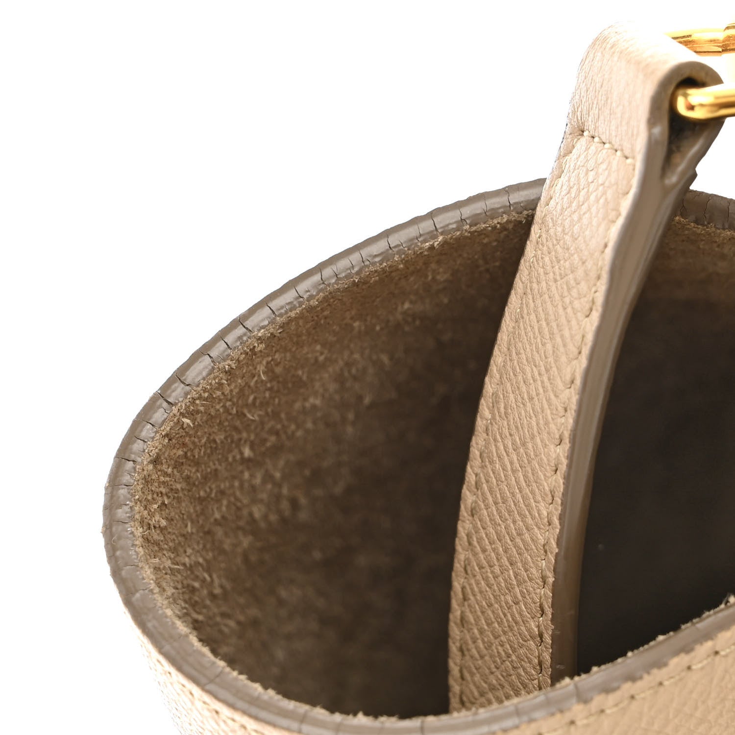 Celine Grained Calfskin Mini Belt Bag Light Taupe 12 of 12