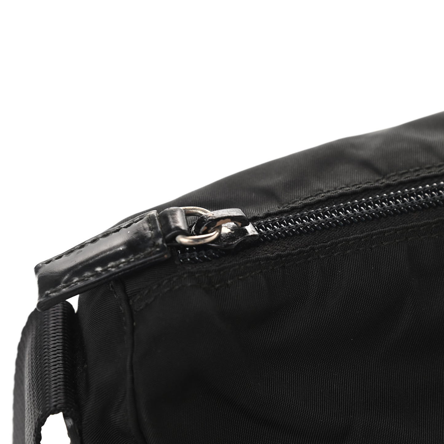 Tessuto Nylon Vela Messenger Bag Black