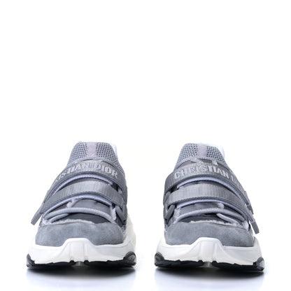 Christian Dior Technical Fabric Nylon Camouflage Womens D-Wander Sneakers 38.5 Silver 3 of 16