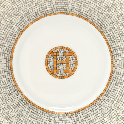 Hermes Porcelain 24 Gold Mosaique Teapot Cup Set Gold 15 of 18