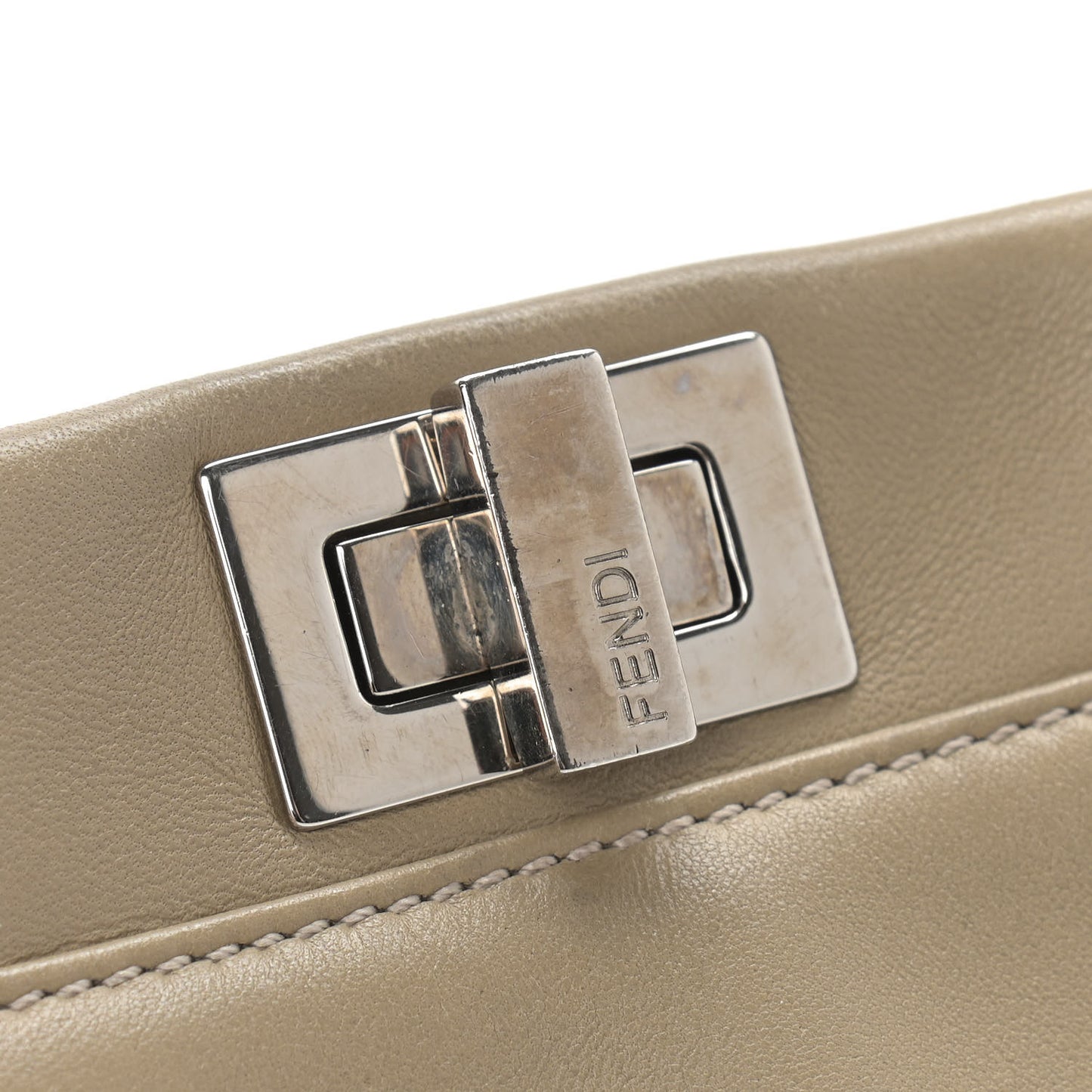 Nappa Mini Peekaboo Iconic Satchel Tortora