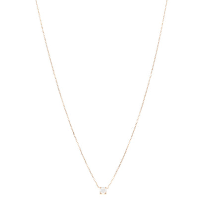 Cartier 18K Pink Gold Diamond .30ct C de Cartier  Pendant Necklace 1 of 5