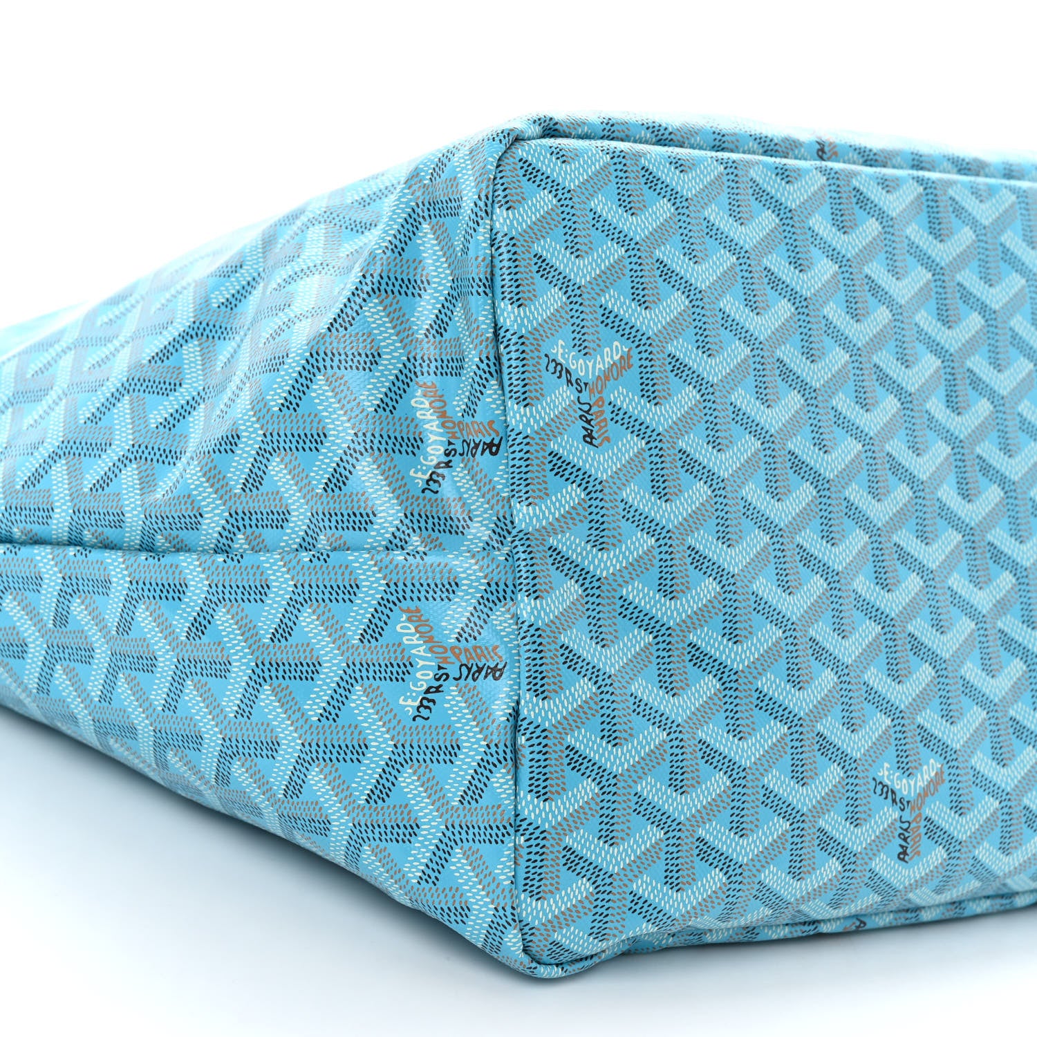 Goyard Goyardine Saint Louis GM Balise Beach Towel Set Turquoise 8 of 9