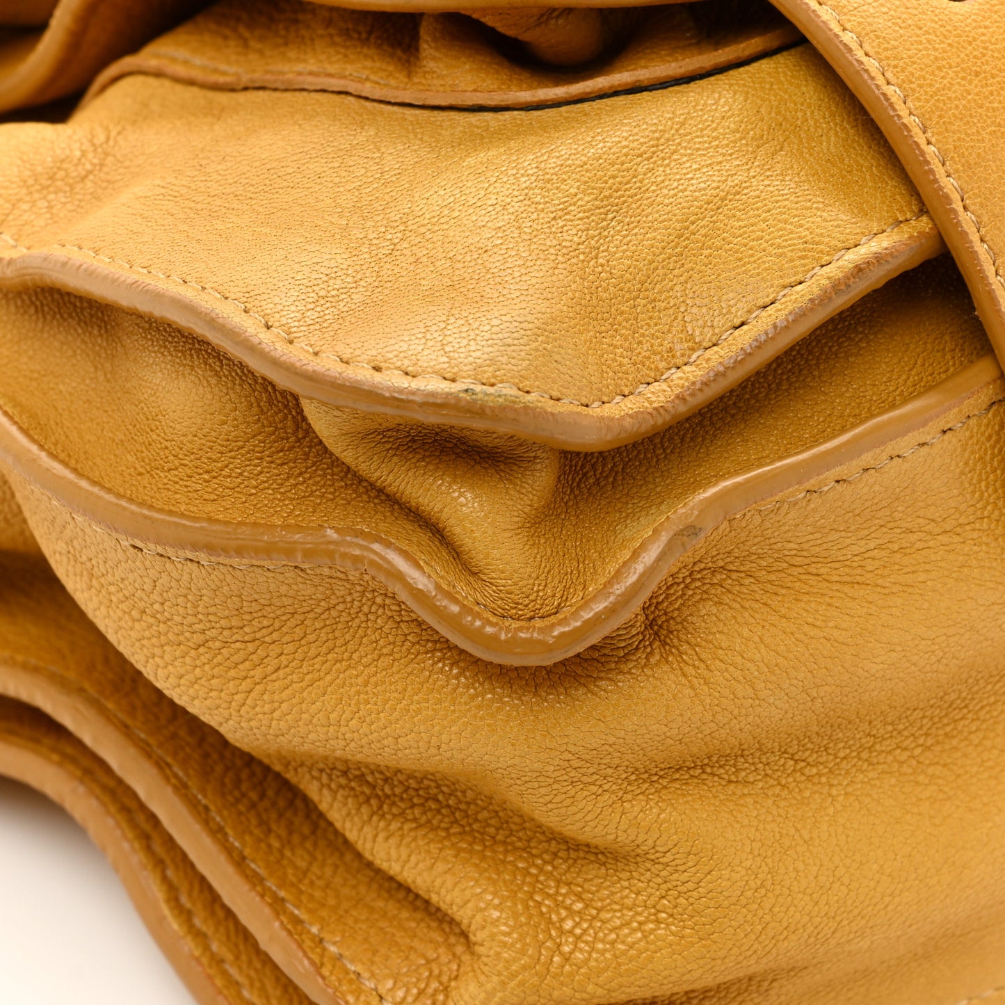 Lambskin Medium PS1 Satchel Mustard