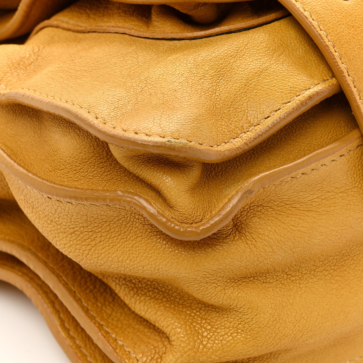 Proenza Schouler Lambskin Medium PS1 Satchel Mustard 17 of 22