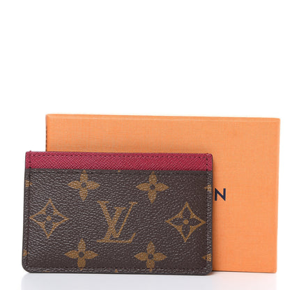 Louis Vuitton Monogram Card Holder Fuchsia 7 of 7