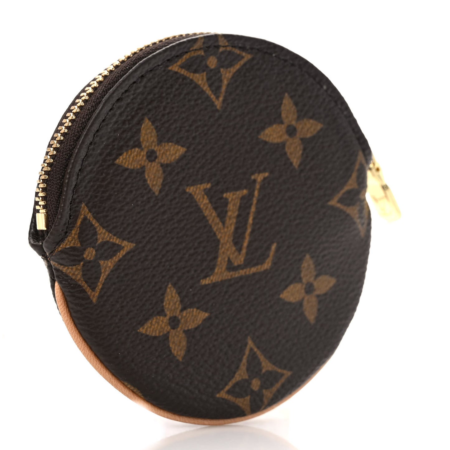 Monogram Round Coin Purse
