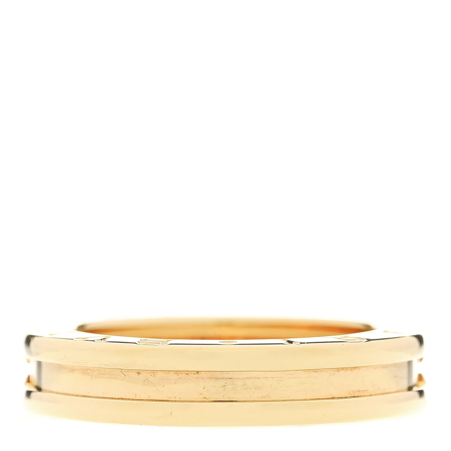 Bulgari 18K Yellow Gold B.Zero1 One-Band Ring 54 7 3 of 5