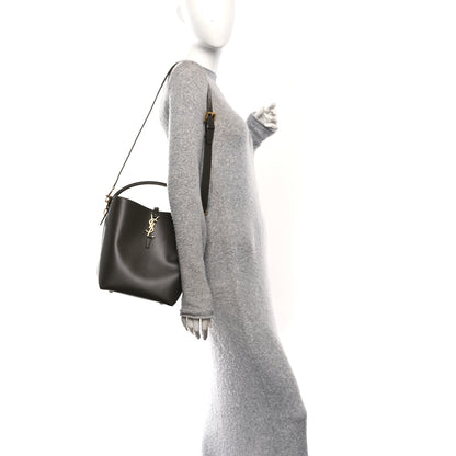 Saint Laurent Shiny Calfskin Le 37 Bucket Bag Deep Musk 2 of 13