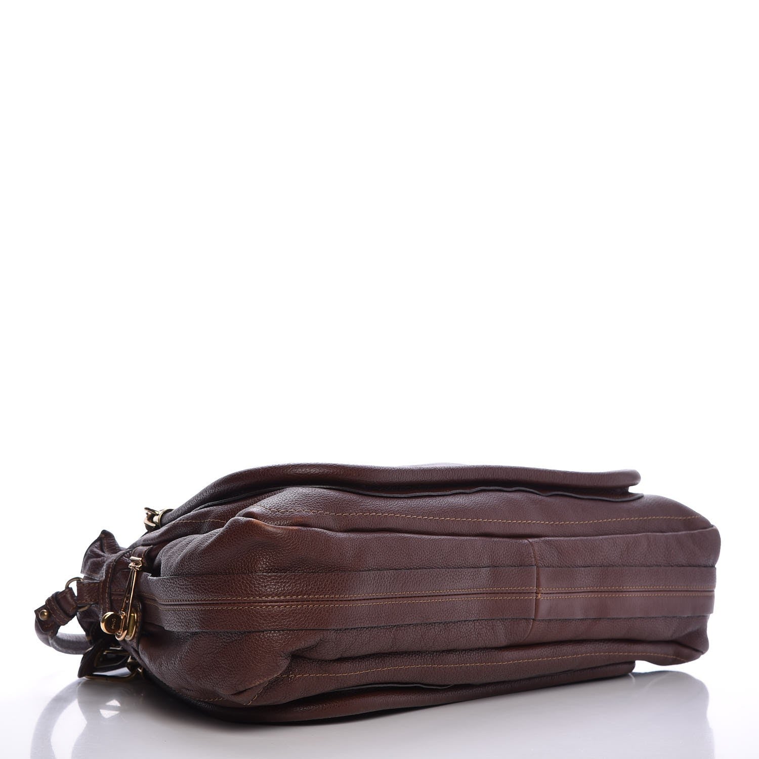 Chloe Calfskin Large Paraty Chocolate 5 of 20