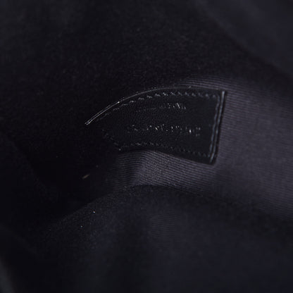 Saint Laurent Grain De Poudre Uptown Pouch Black 7 of 7