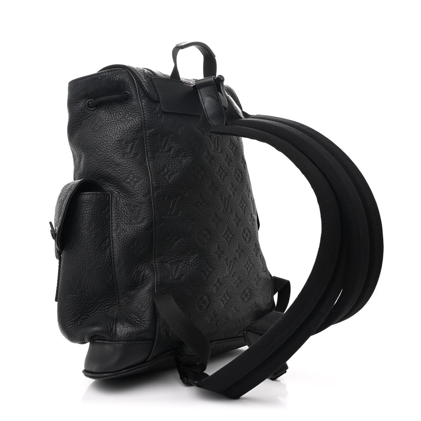Taurillon Monogram Christopher PM Backpack Black