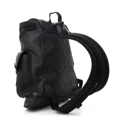 Louis Vuitton Taurillon Monogram Christopher PM Backpack Black 3 of 9