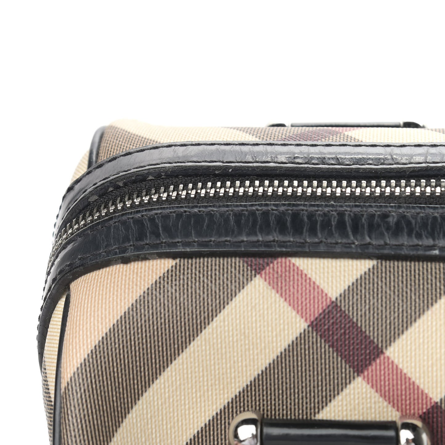 Supernova Check Patent Bowling Bag Black