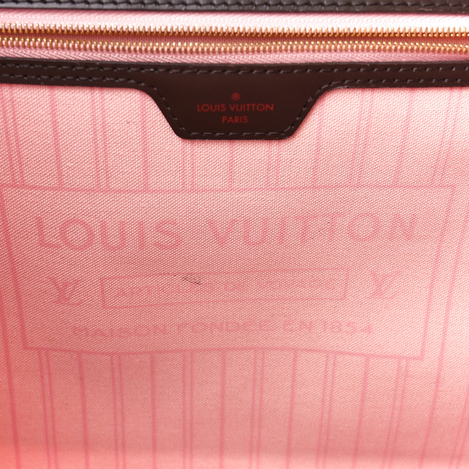 Louis Vuitton Damier Ebene Neo Neverfull MM Rose Ballerine 8 of 16
