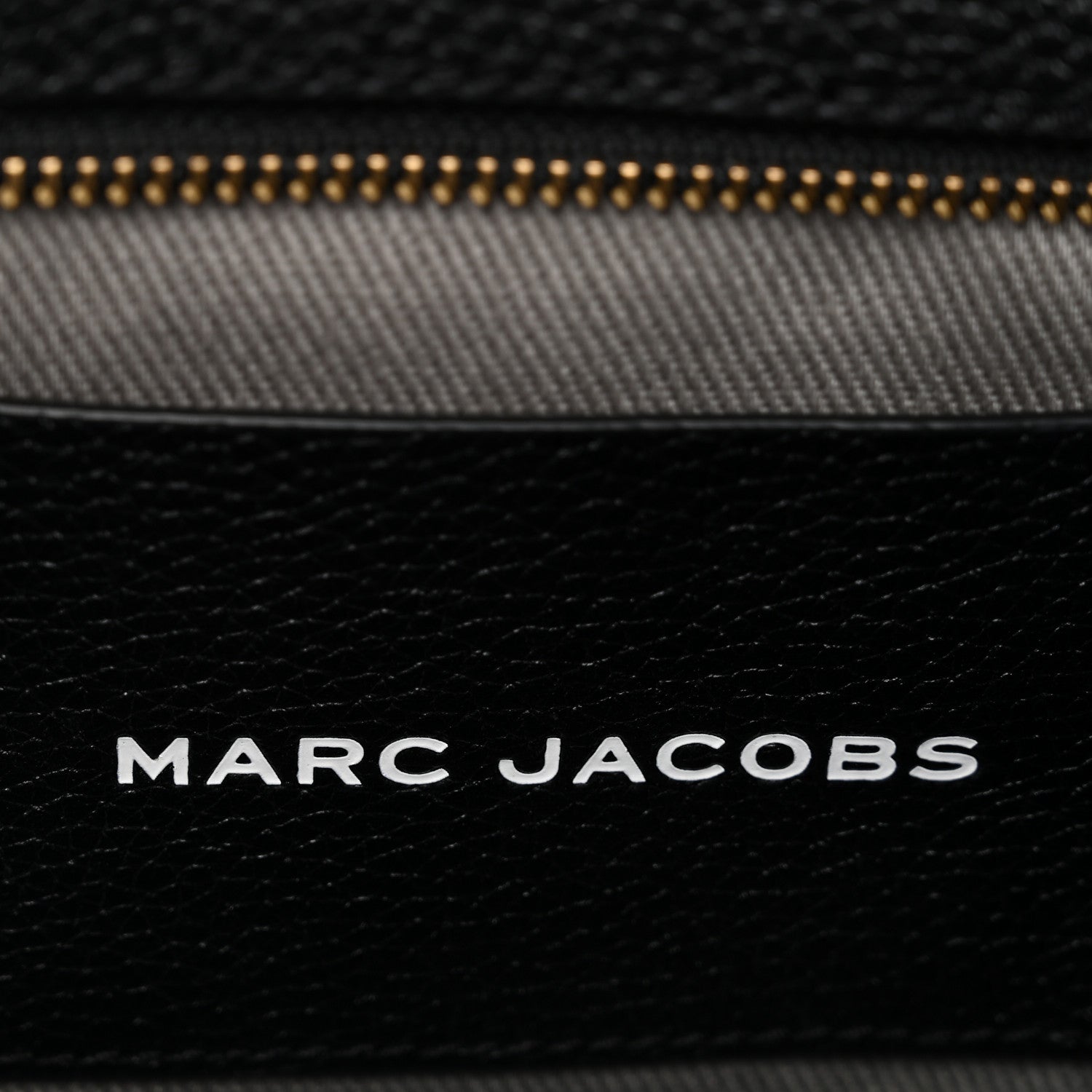 Marc Jacobs Grained Calfskin Small The Tote Bag Black 6 of 14