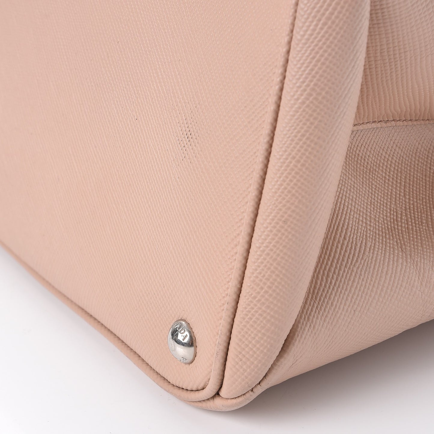 Saffiano Cuir Twin Tote Cammeo