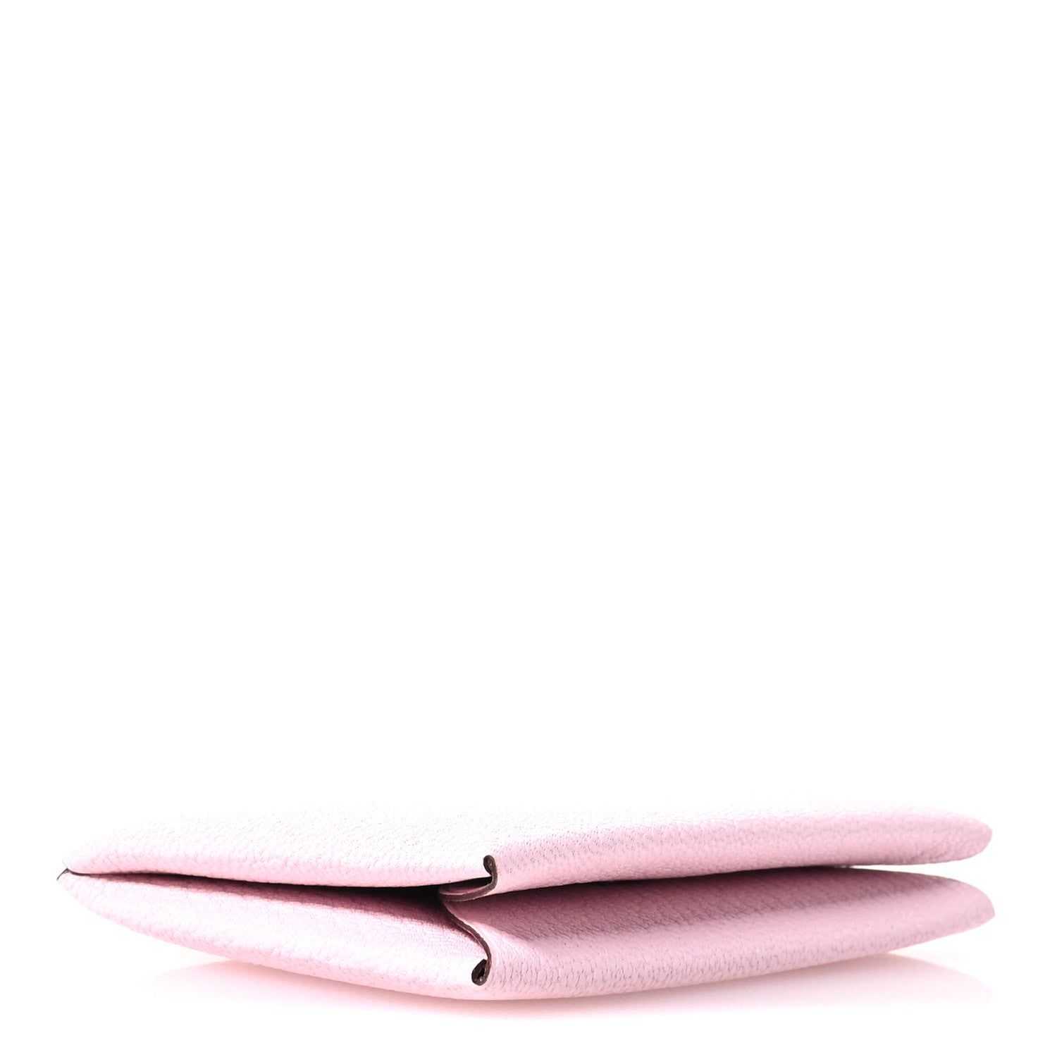 Hermes Chevre Mysore Calvi Card Case Rose Darling 4 of 7
