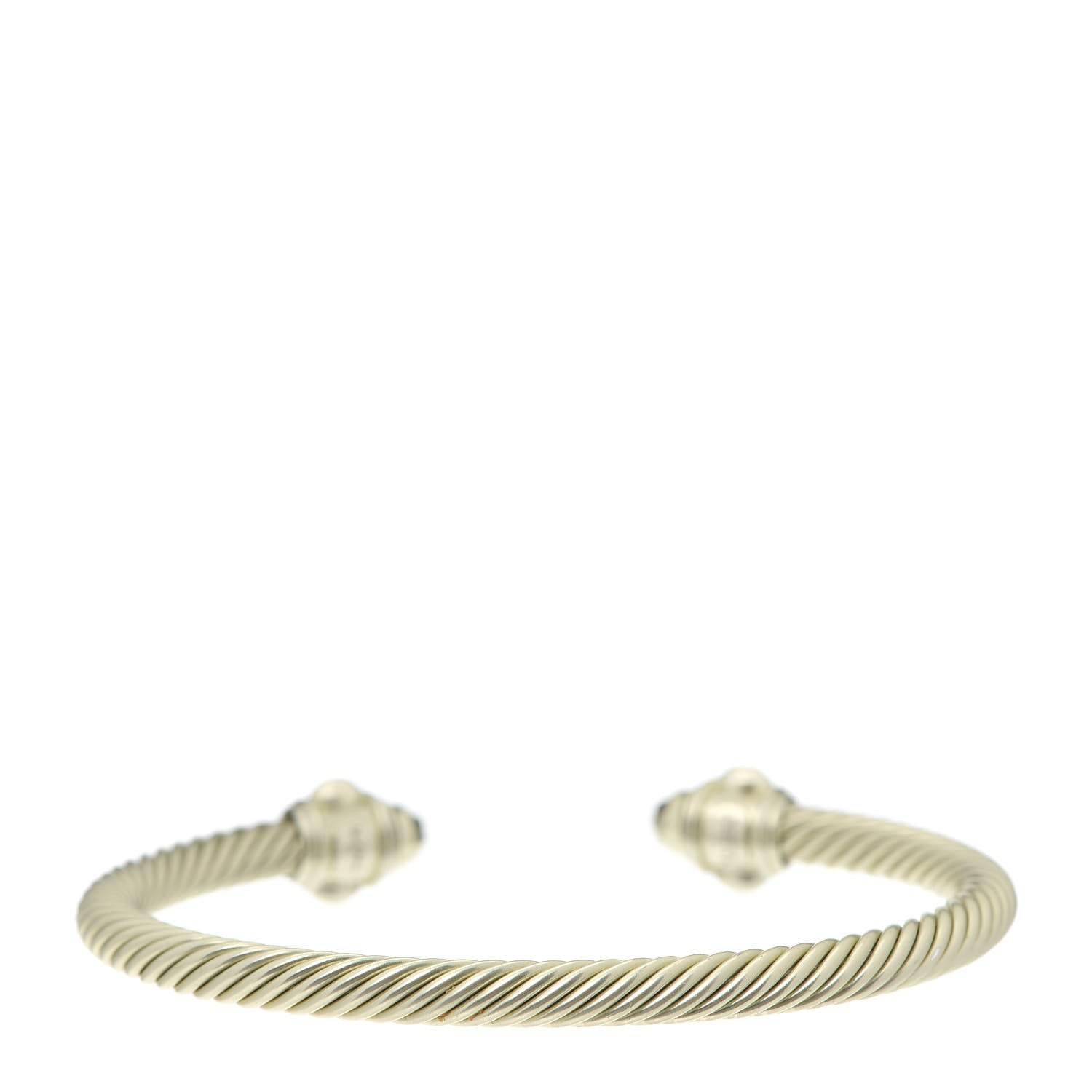 David Yurman Aluminum 5mm Renaissance Bracelet Pale Gold 3 of 6