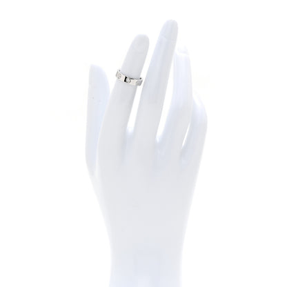 Cartier 18K White Gold Diamond 4mm LOVE Wedding Band Ring 45 3.25 2 of 4