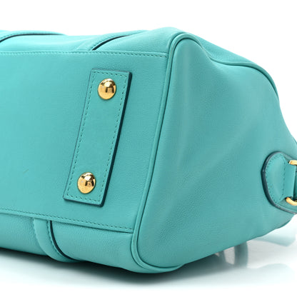Louis Vuitton Calfskin Sofia Coppola SC Bag PM Turquoise 7 of 13