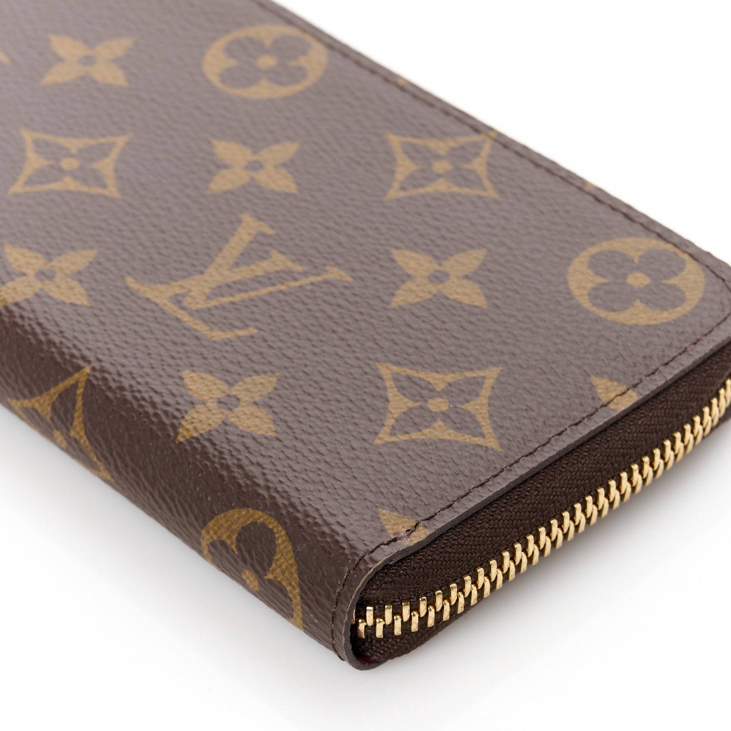 Monogram Clemence Wallet Fuchsia